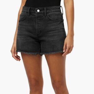 Joe's Jeans Black Denim Women's Shorts frayed